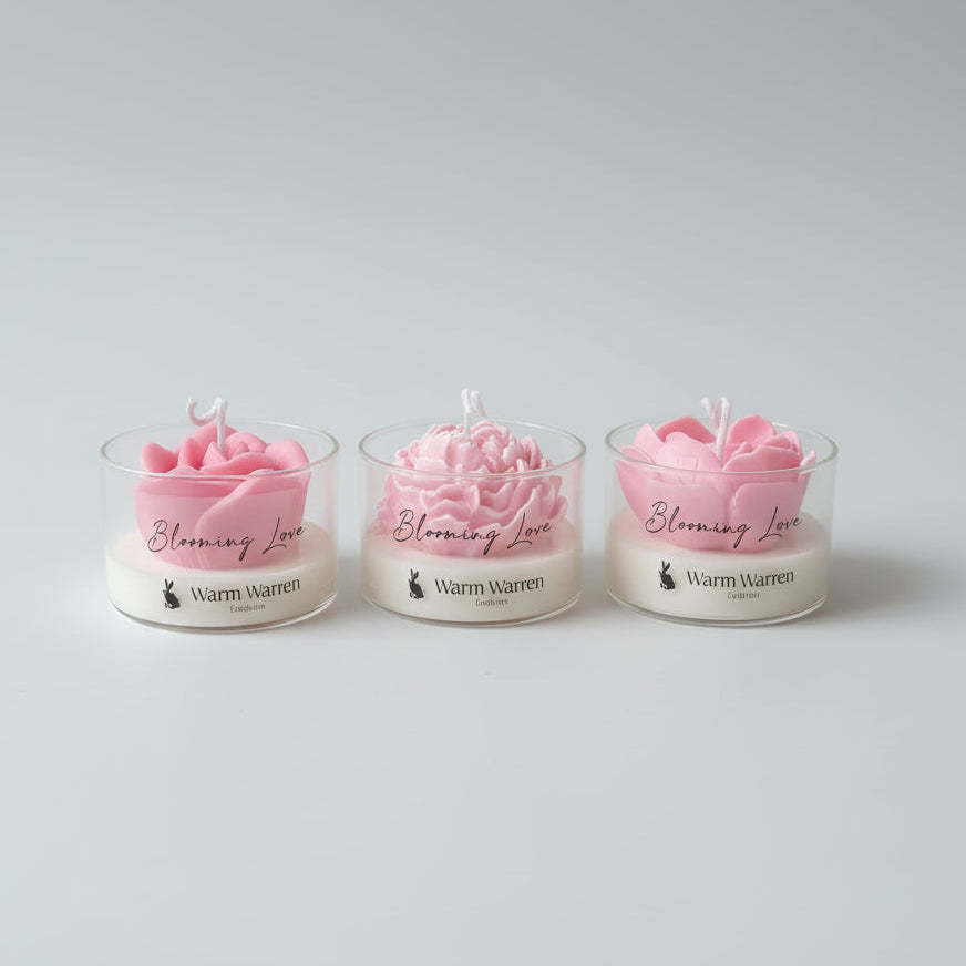 Blooming Love Candle Gift Set - 3pcs – Warm Warren London