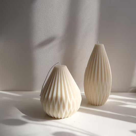 Origami Pillar Candle