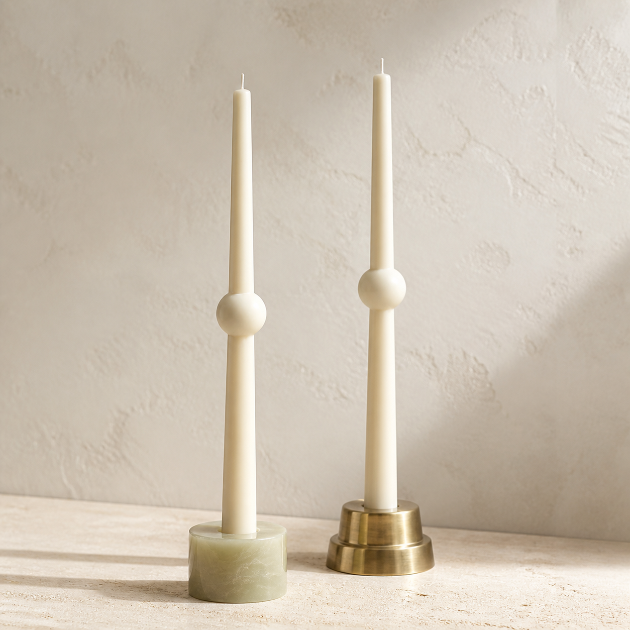 Perle Taper Candle Set