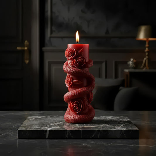 Venom Rose Pillar - Gothic Collection