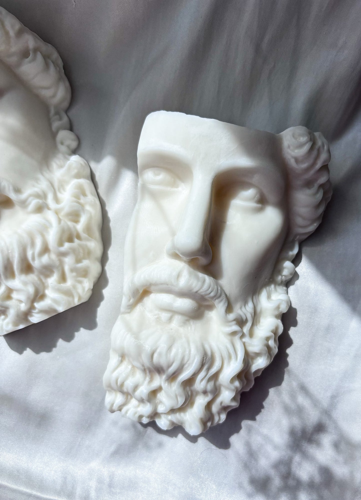 Zeus Bust Sculpture Candle