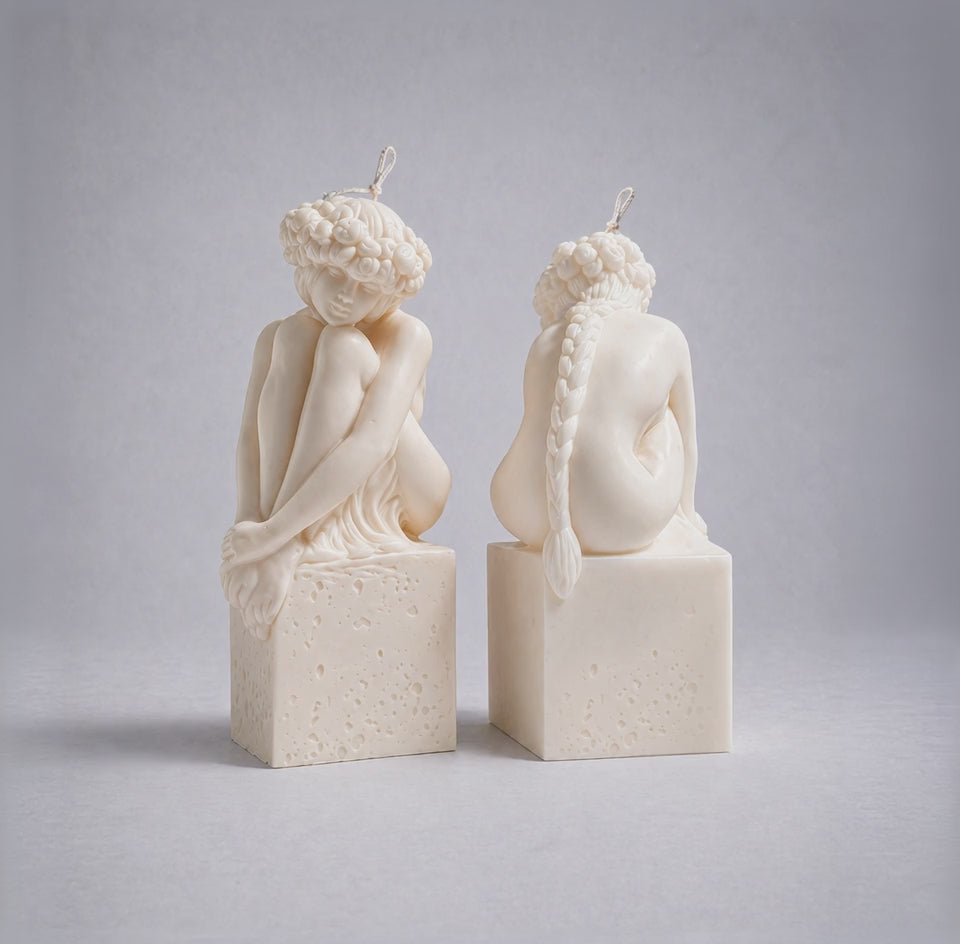 Flora Maiden - Large Sculptural Candle
