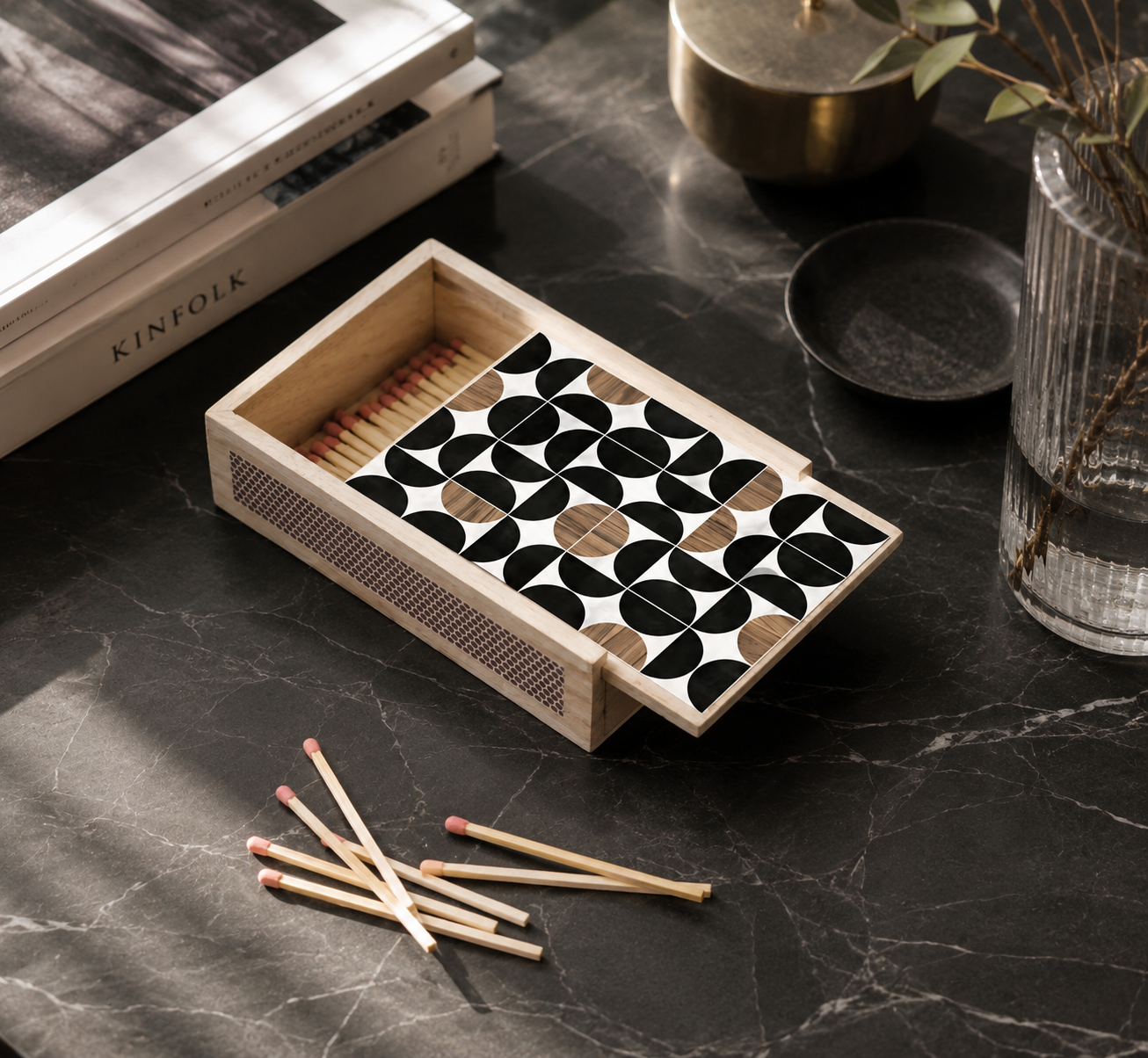 Large Wooden Matchbox