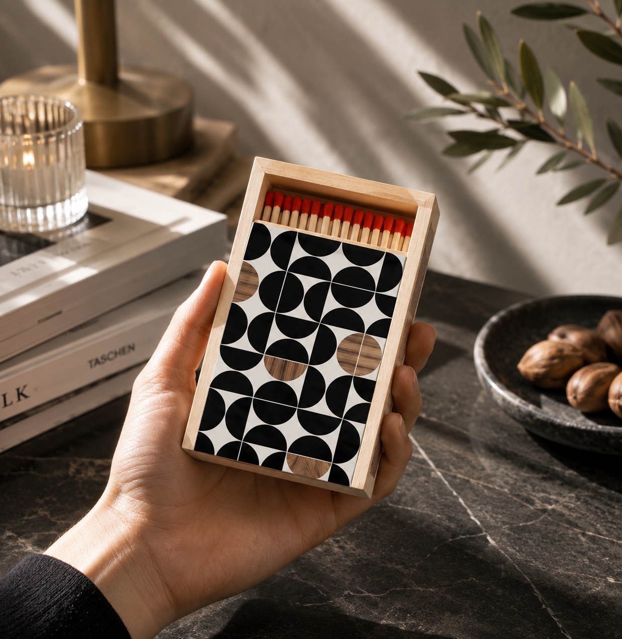 Large Wooden Matchbox
