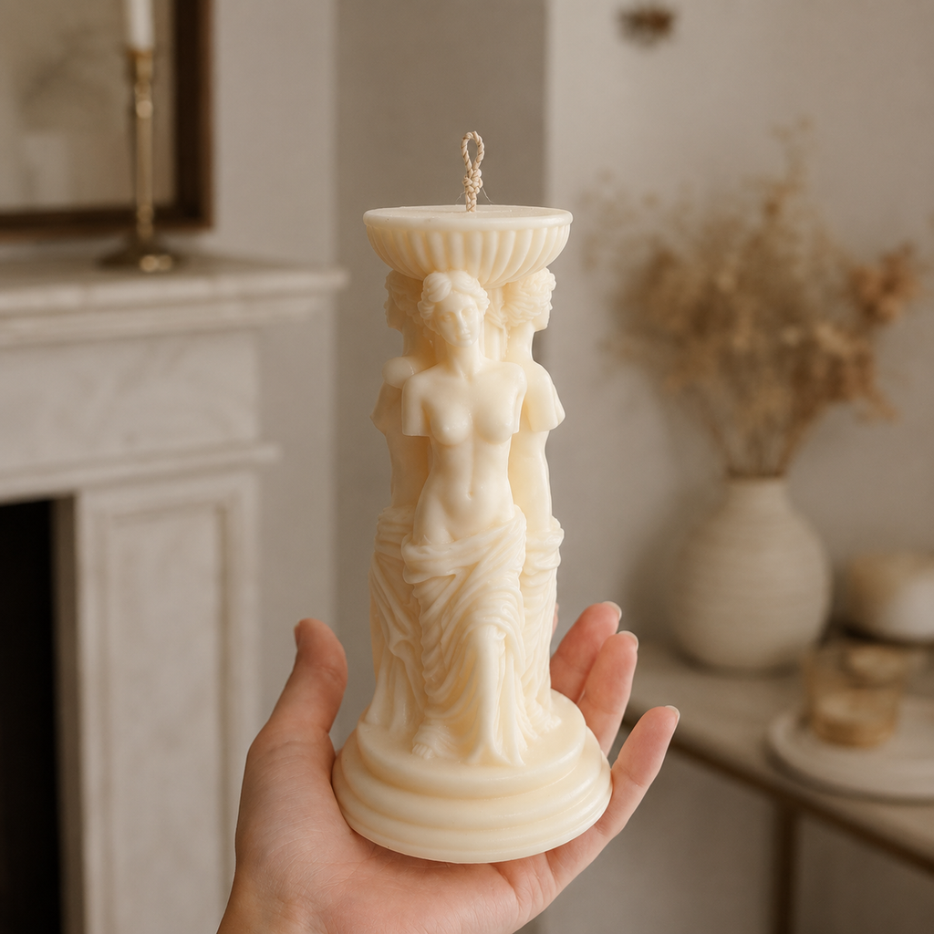 Hecate Sculpture Candle