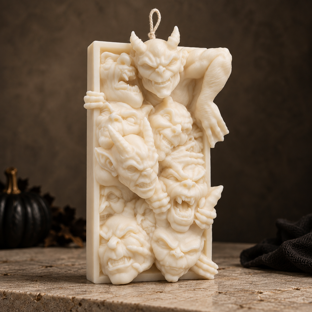 Large Gothic Gargoyle Candle