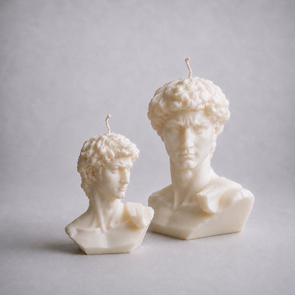 David Bust - Sculptural Candle