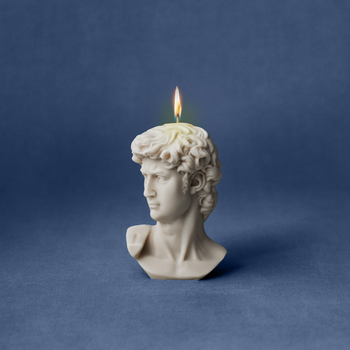 David Bust Sculpture Candle