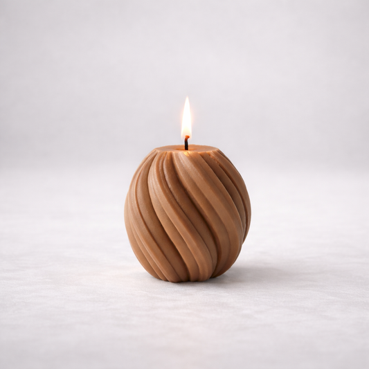 Eternal Swirl Pillar Candle