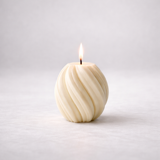Eternal Swirl Pillar Candle