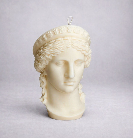 Warm Warren LondonLarge Hera Bust Candle Handmade Soywax 