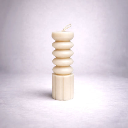 Ripple Column Candle