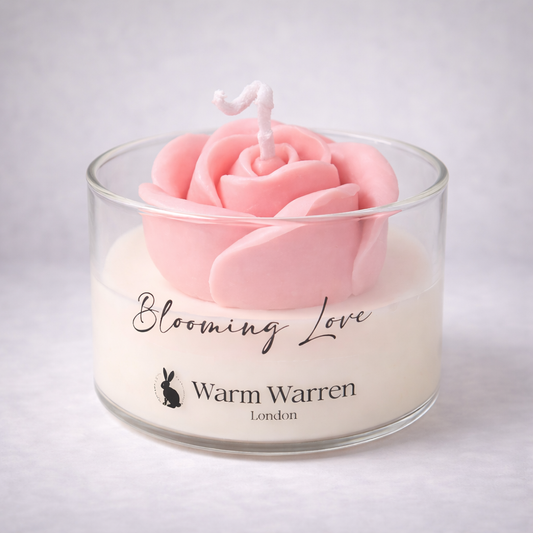 Blooming Love – Rose Candle